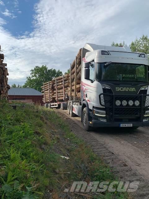 Scania R580B6X4NB Timber trucks