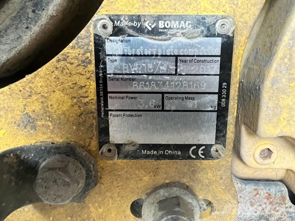 Wacker WP1550 Plate compactors