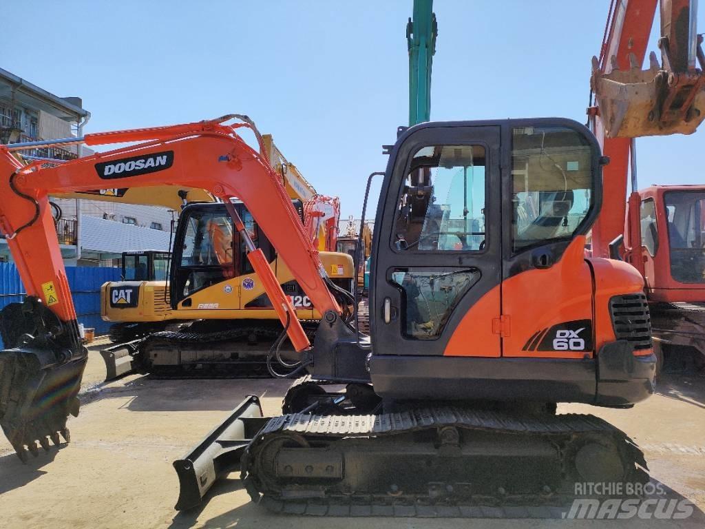 Doosan DX 60 Crawler excavators