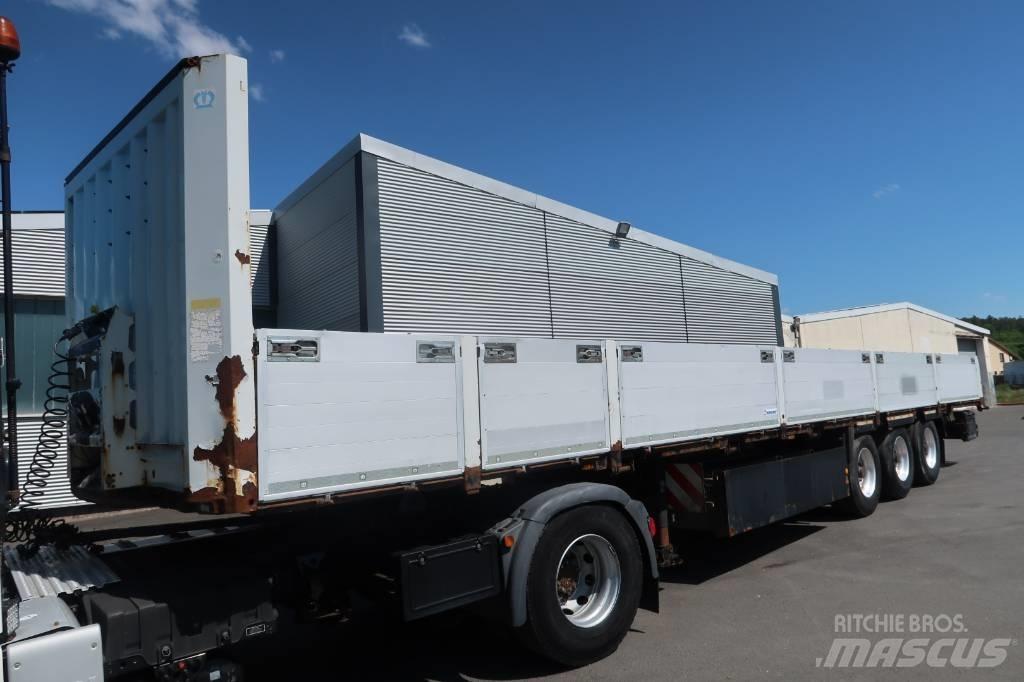 Krone SD Flatbed/Dropside semi-trailers