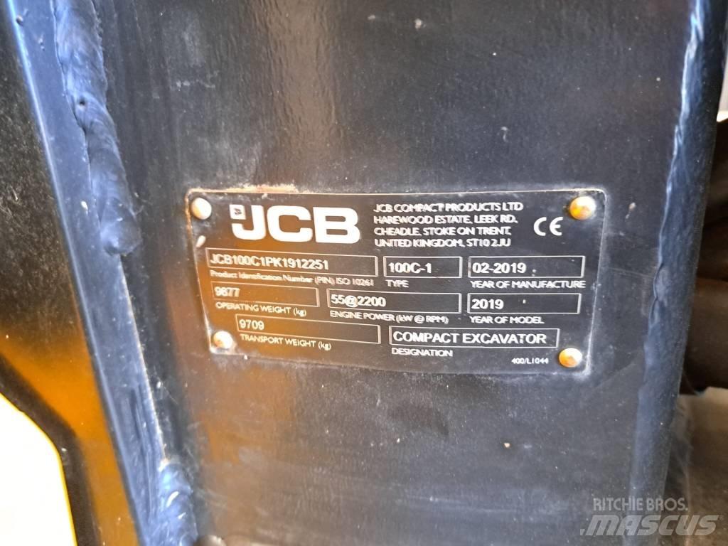 JCB 100 C-1 Mini excavators  7t - 12t