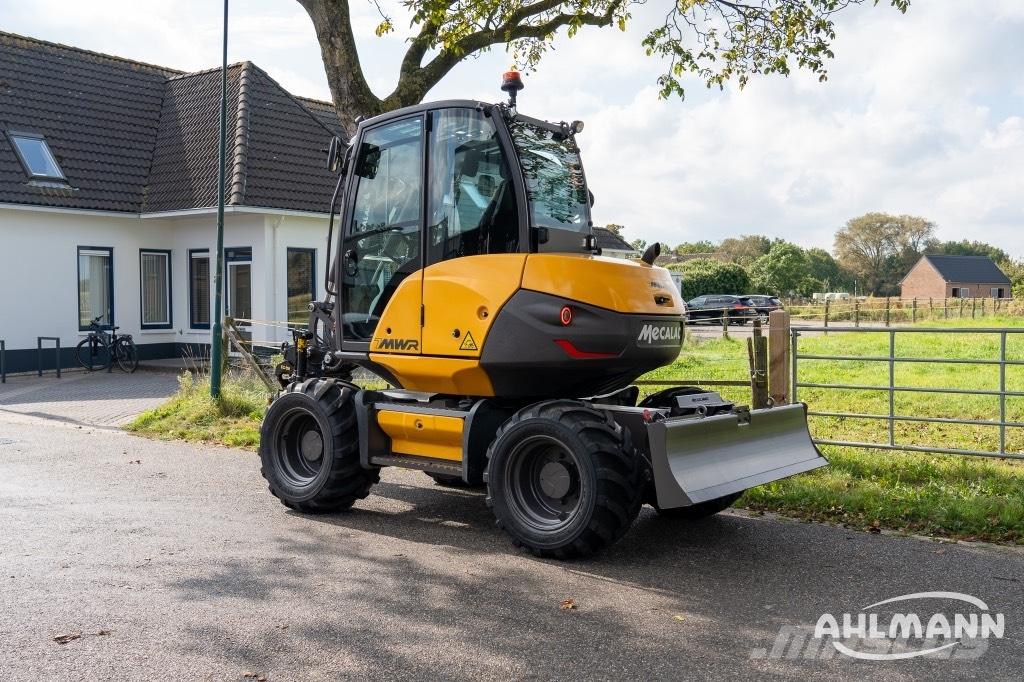 Mecalac 7 MWR Engcon Wheeled excavators