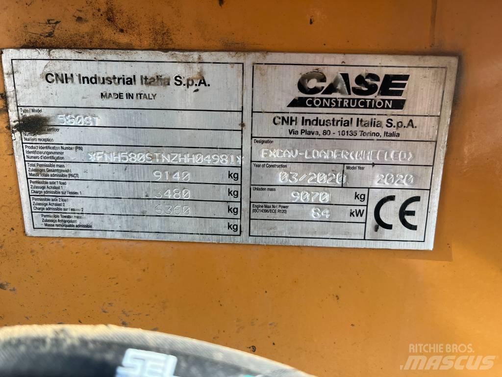 CASE 580 ST Backhoe