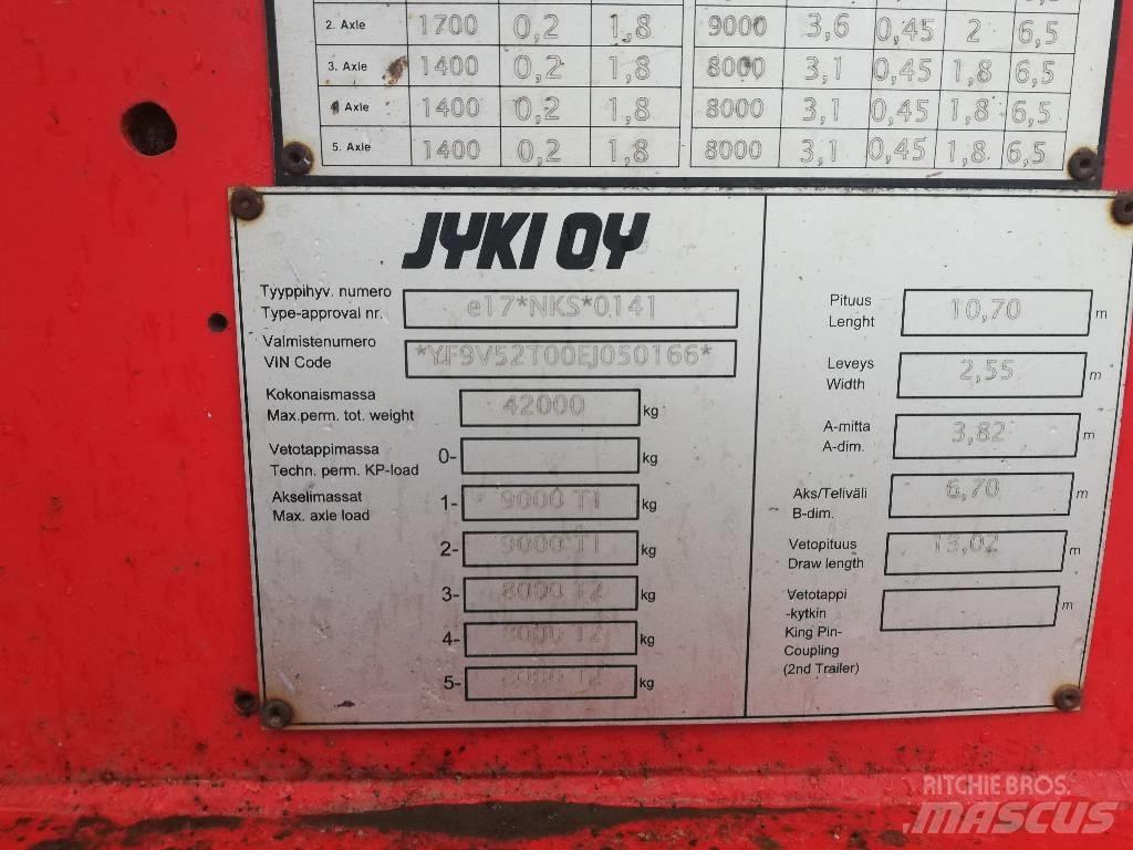Jyki V52-T00 Timber trailers