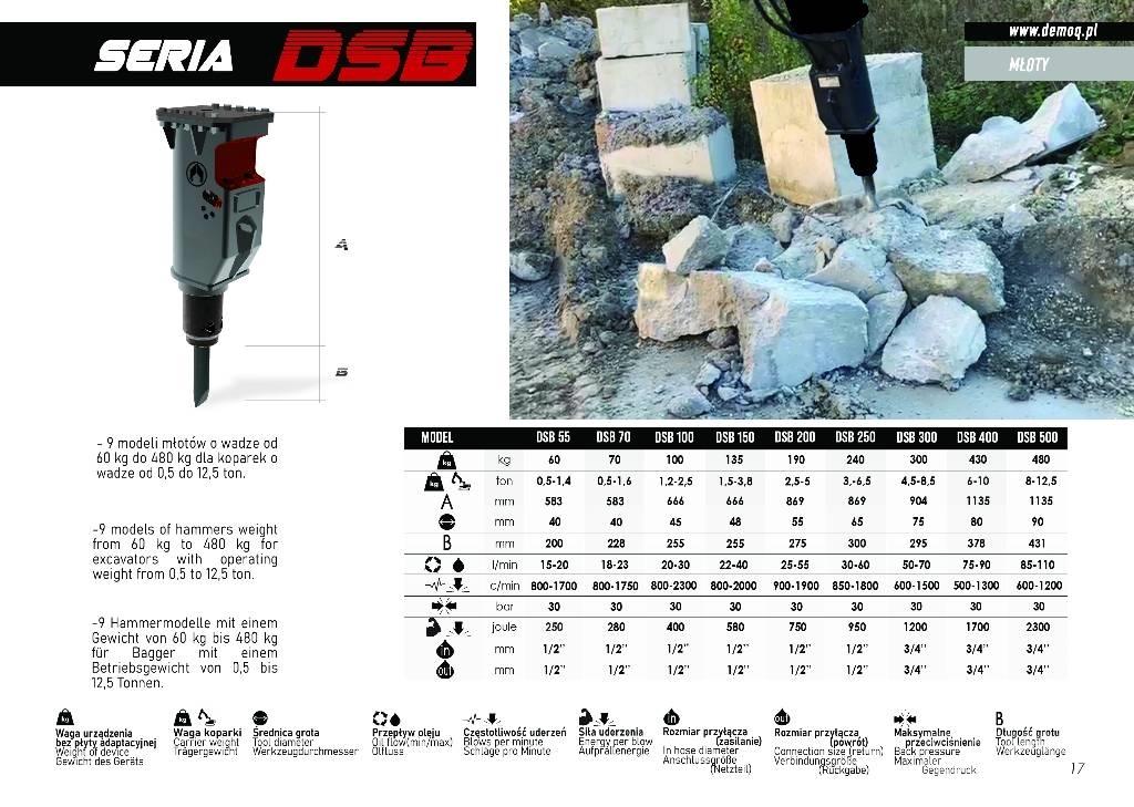  DEMOQ DSB200 Hammers / Breakers
