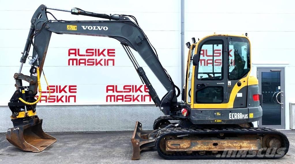 Volvo ECR 88 Mini excavators  7t - 12t