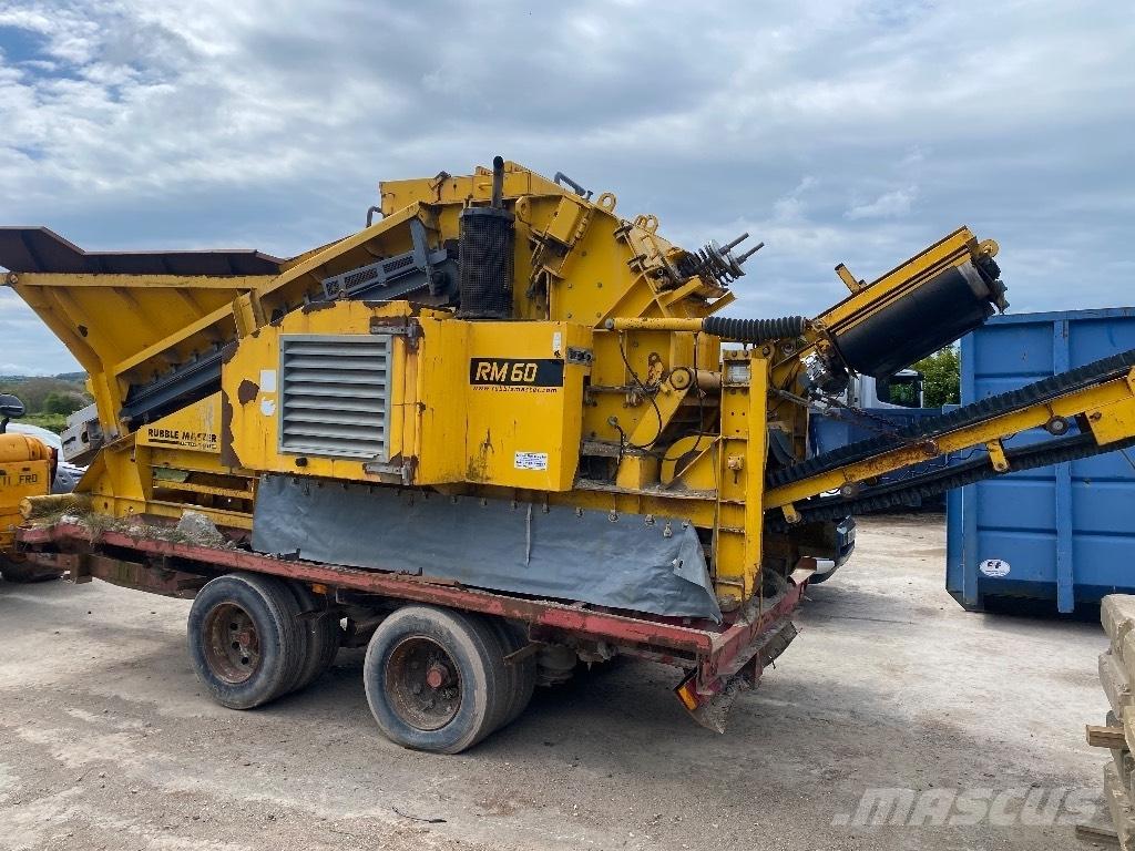 Rubble Master RM 60 Mobile crushers