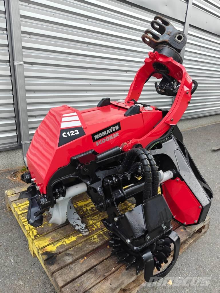 Komatsu C 123 Harvester heads