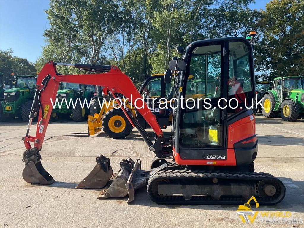 Kubota U 27-4 Mini excavators < 7t (Mini diggers)