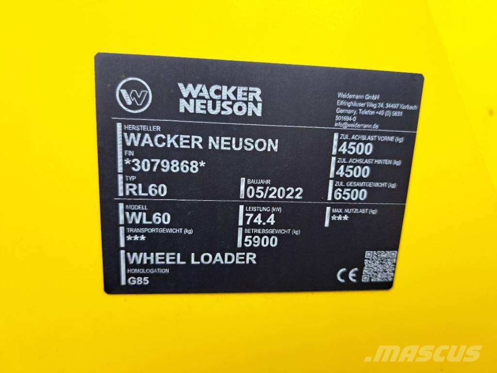 Wacker Neuson WL60 Wheel loaders