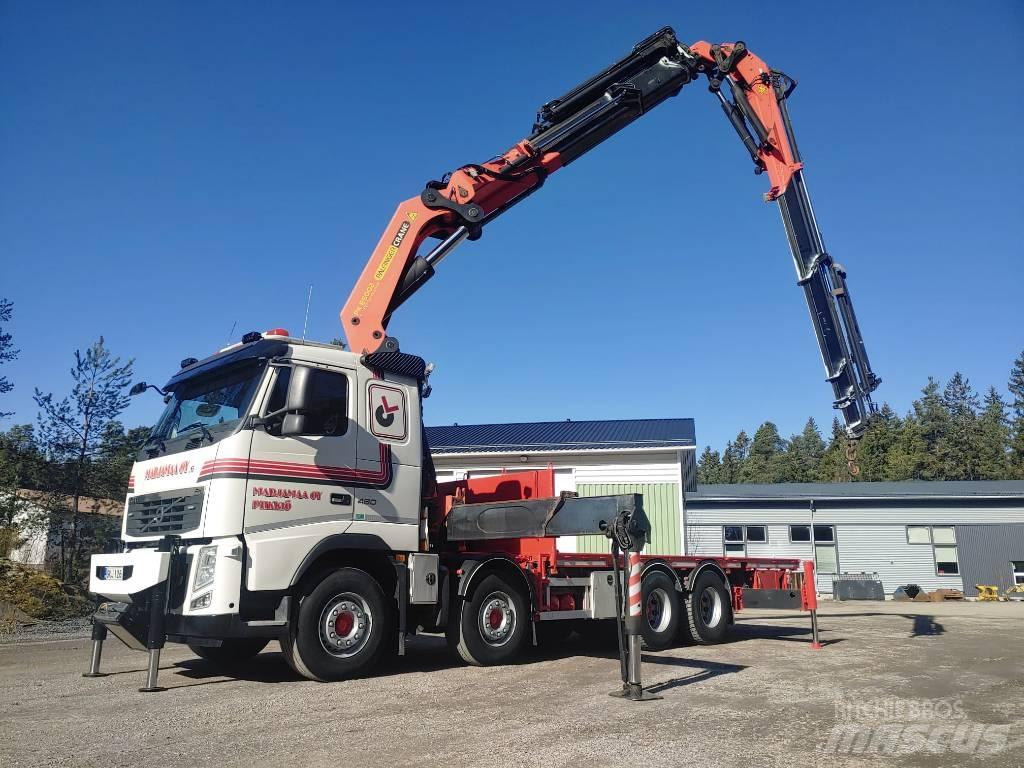 Volvo FH 460 Truck mounted cranes