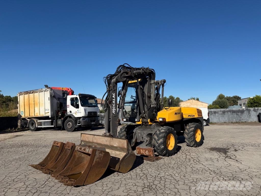 Mecalac 12 MSX Wheeled excavators
