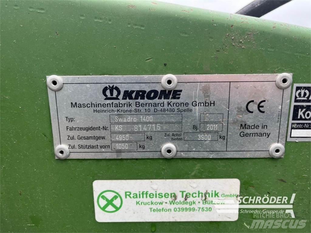 Krone SWADRO 1400 Windrowers