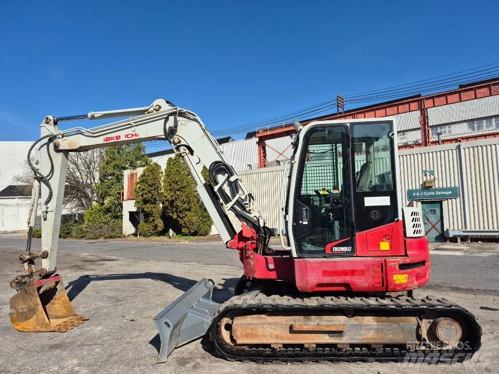 Takeuchi TB 280 FR Crawler excavators