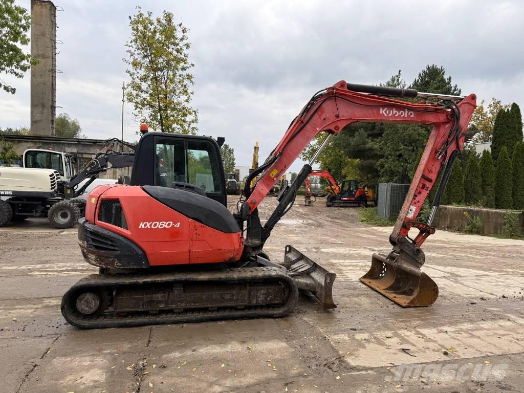 Kubota KX 080-4 Mini excavators  7t - 12t