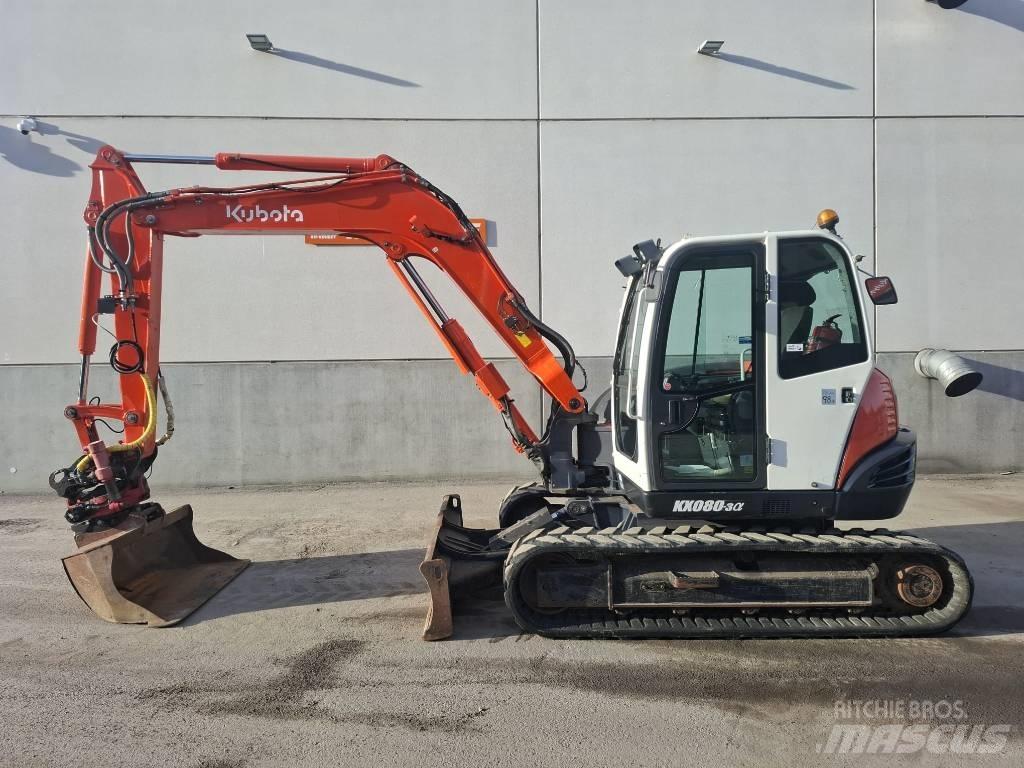 Kubota KX 080-3 Mini excavators  7t - 12t