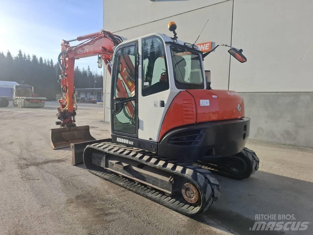 Kubota KX 080-3 Mini excavators  7t - 12t
