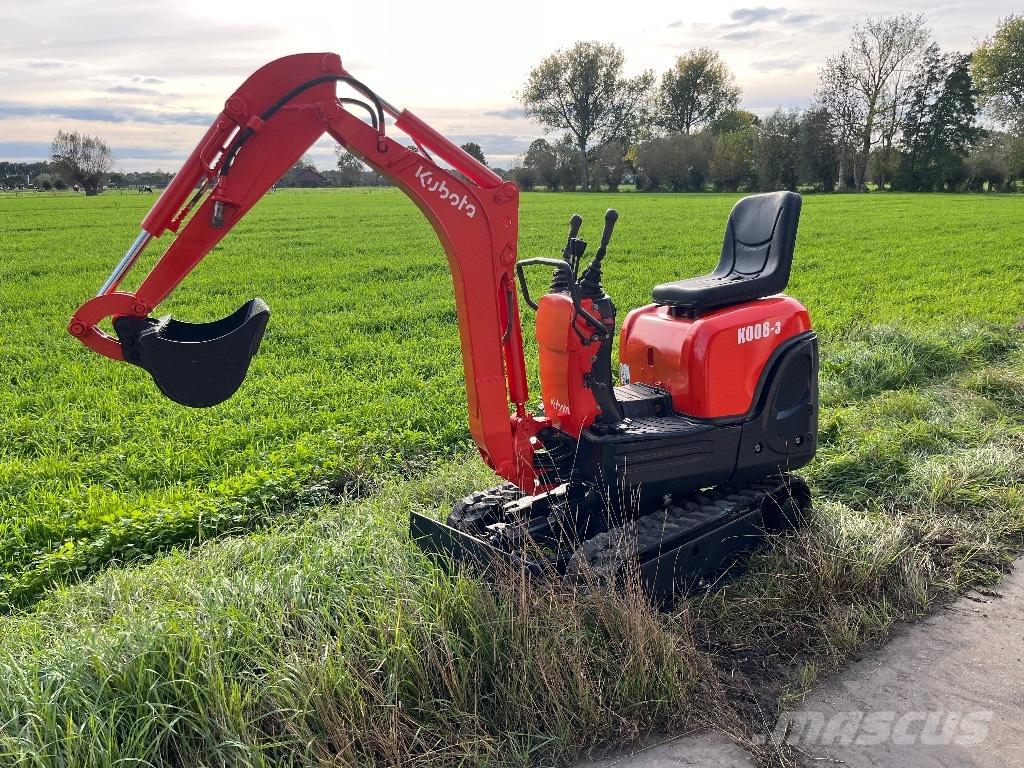 Kubota K 008-3 Mini excavators < 7t (Mini diggers)