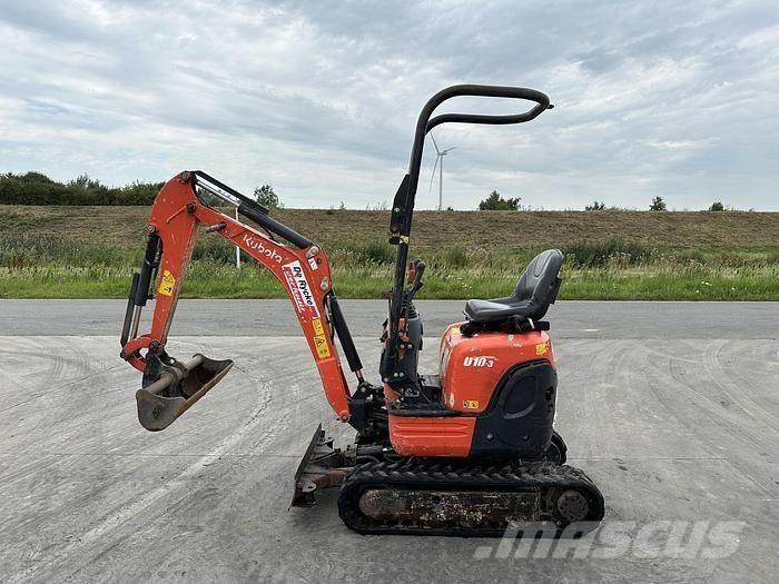 Kubota U10-3 Crawler excavators
