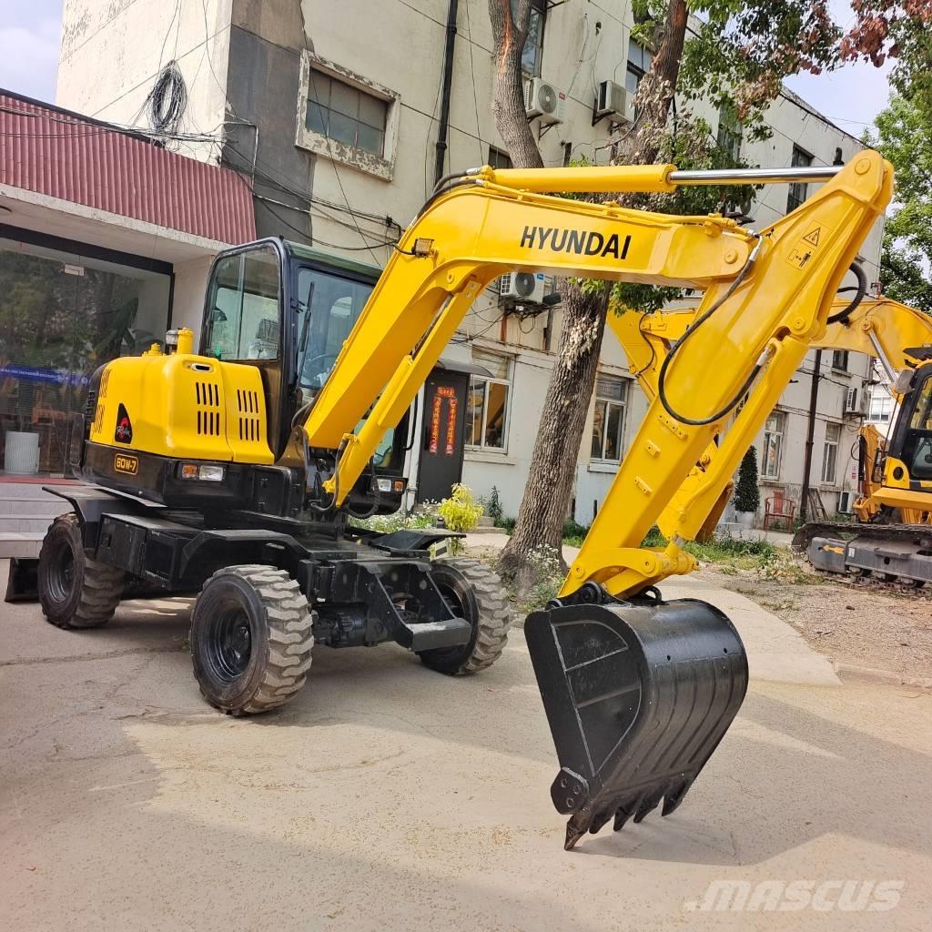 Hyundai 60 W-7 60W-9 Wheeled excavators