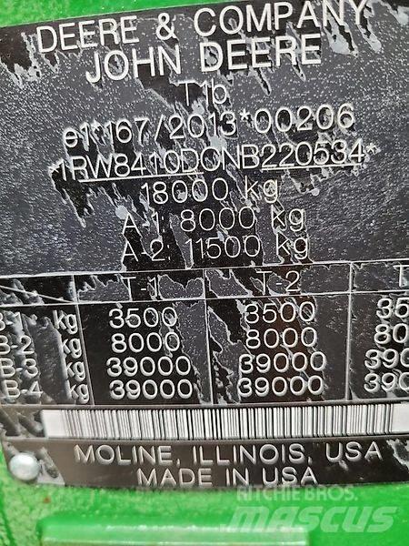 John Deere 8 R 410 Tractors