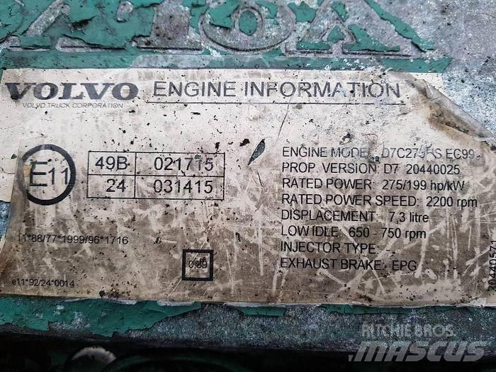  Engines D7C Other components