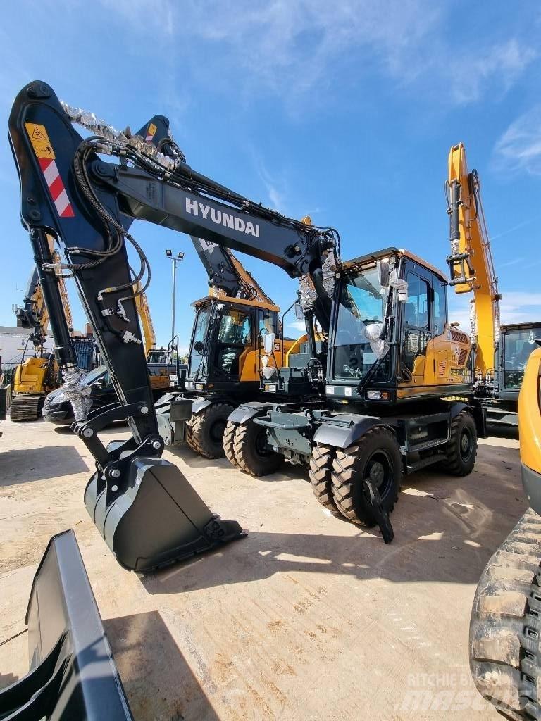Hyundai HW140A Wheeled excavators