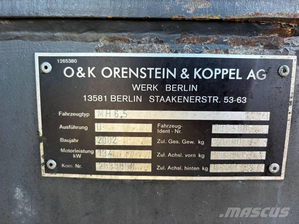 O&K MH 6.5 Waste / industry handlers