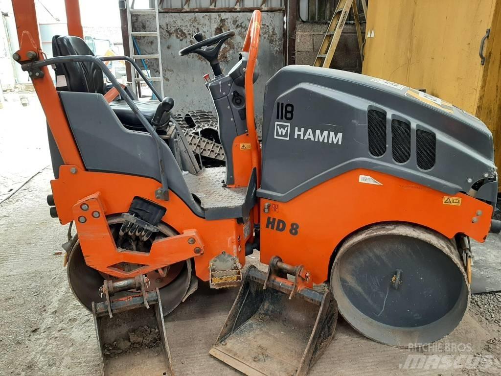 Hamm HD 8 VV Twin drum rollers