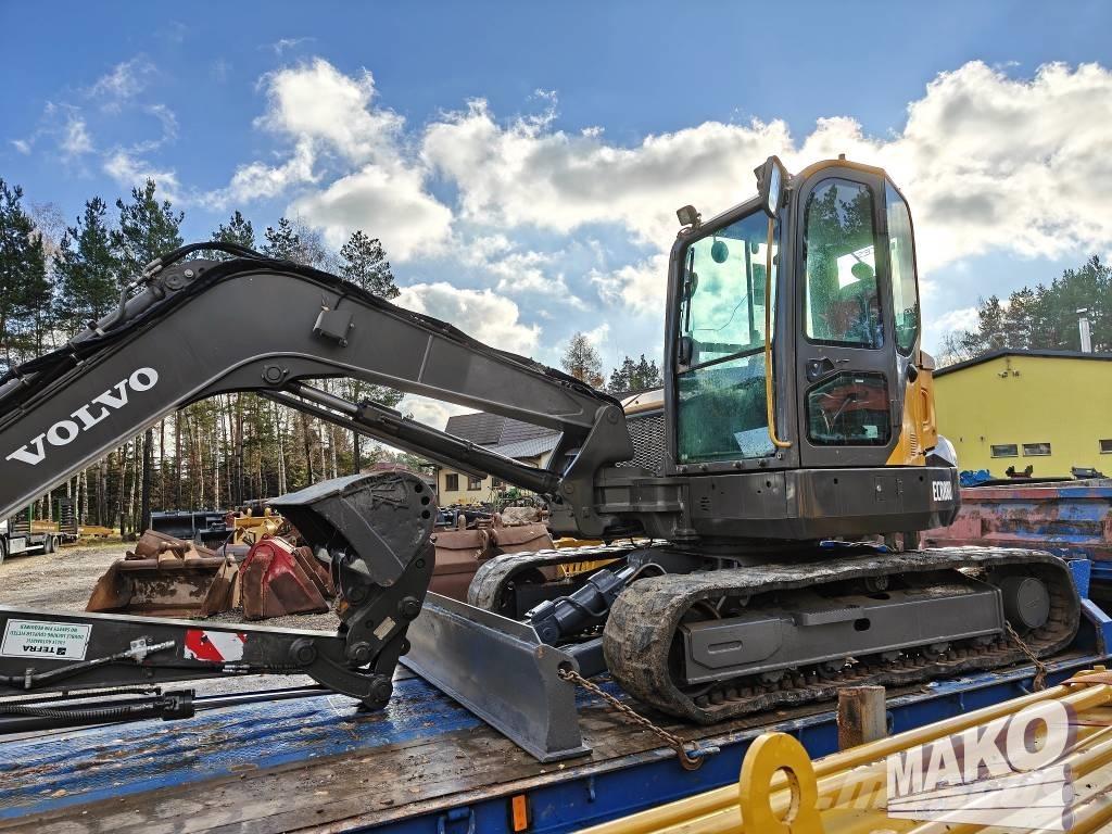 Volvo ECR 88 D Mini excavators  7t - 12t