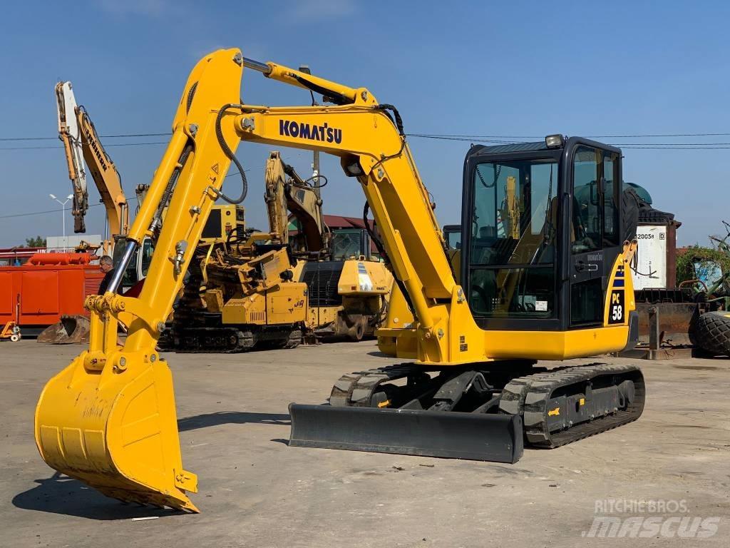 Komatsu PC58-8 Mini excavators < 7t (Mini diggers)