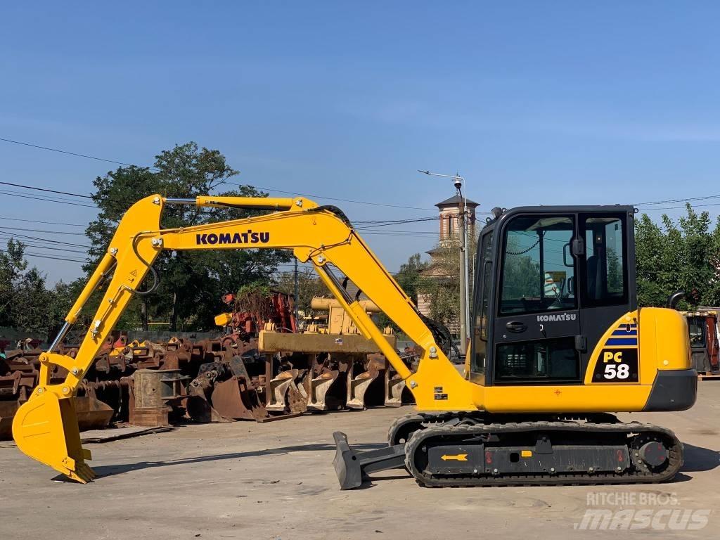 Komatsu PC58-8 Mini excavators < 7t (Mini diggers)