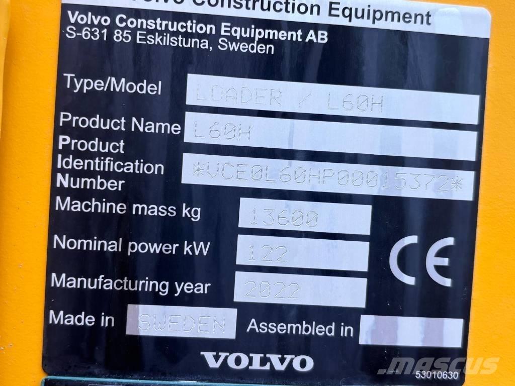 Volvo L 60 H Wheel loaders