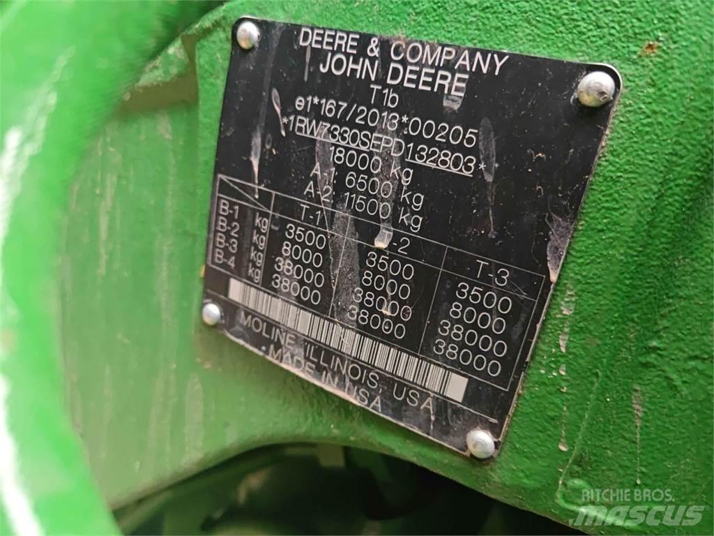 John Deere 7R 330 Tractors