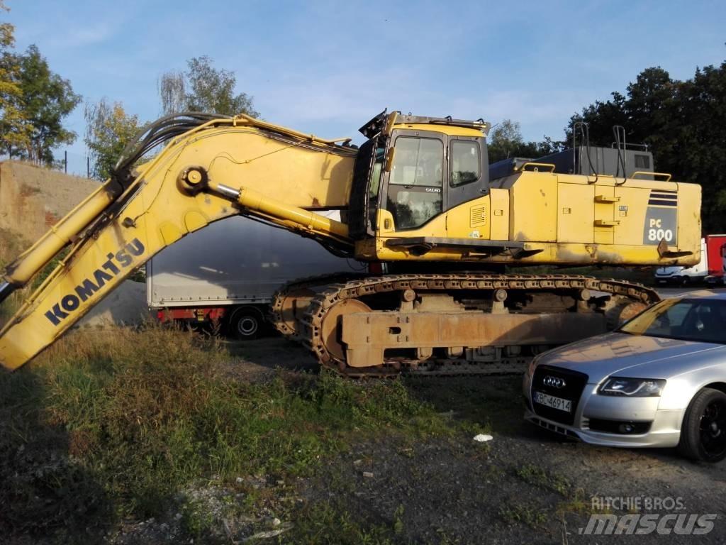 Komatsu PC800-8 Crawler excavators