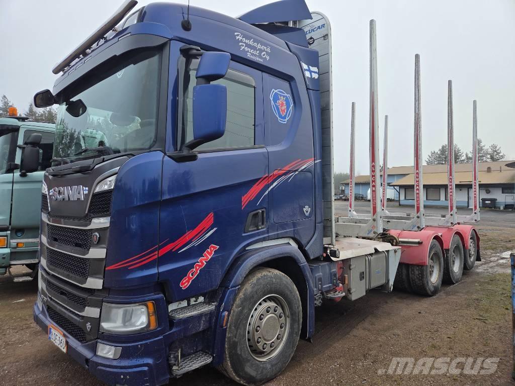 Scania R730 Timber trucks