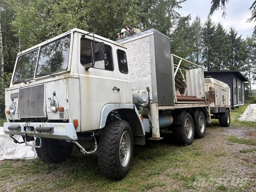 Scania SBAT 111SA Truck mounted drill rig