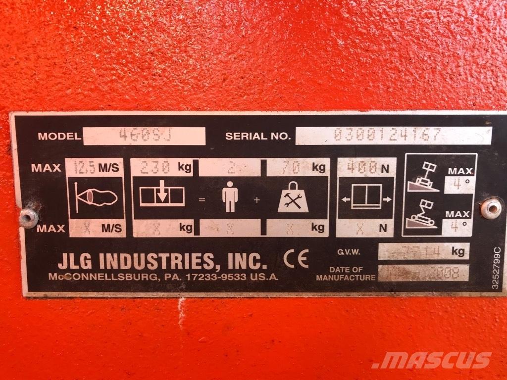JLG 460 SJ Telescopic boom lifts