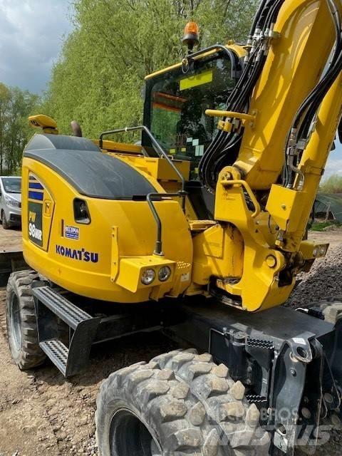 Komatsu PW98MR-11 Wheeled excavators