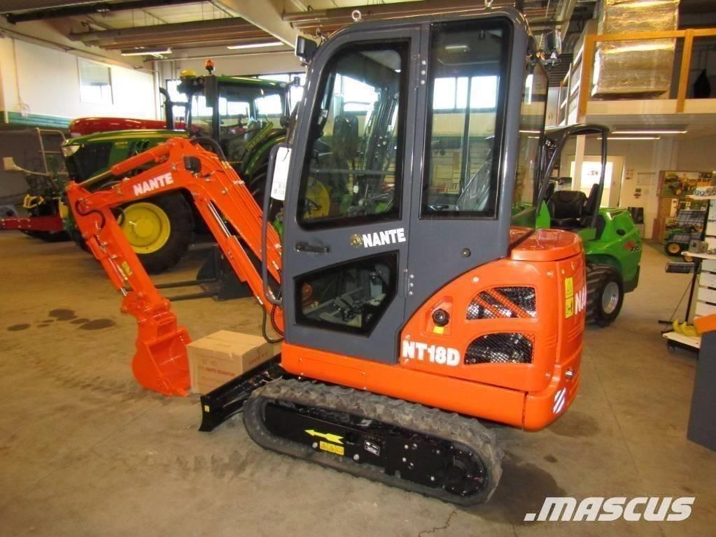 Nante NT 18 D Mini excavators < 7t (Mini diggers)
