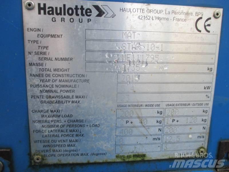 Haulotte Star 10 Used Personnel lifts and access elevators
