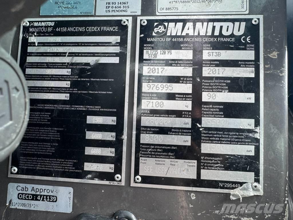 Manitou MLT 735-120 Telehandlers