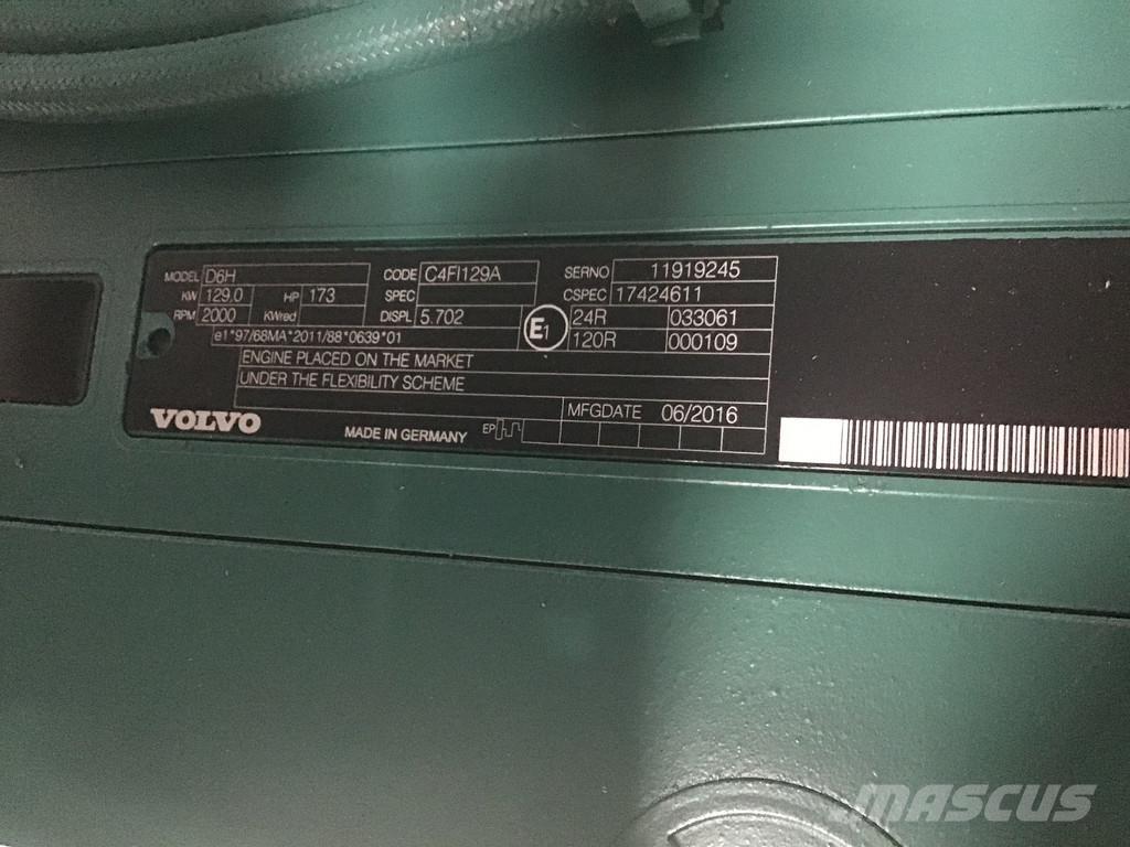 Volvo D6H NEW Engines