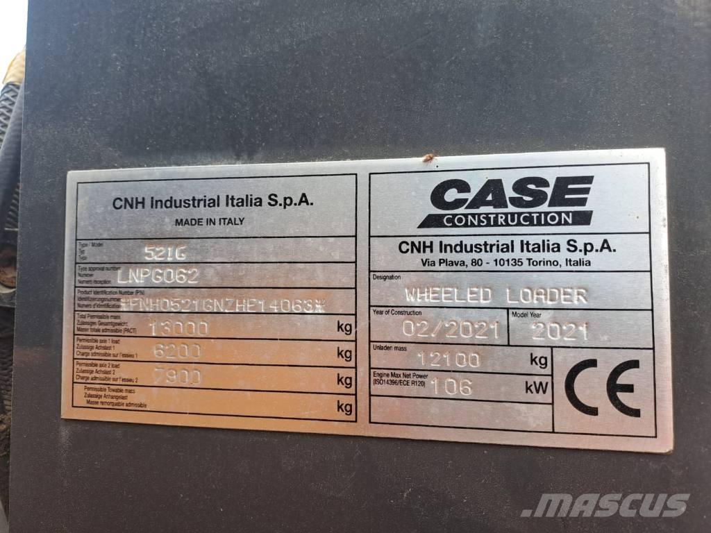 CASE 521 G XR Wheel loaders