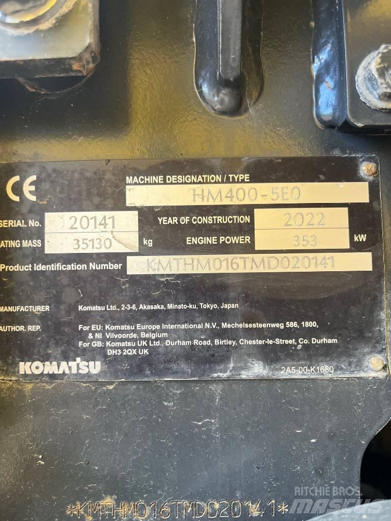 Komatsu HM400-5E0 Articulated Haulers