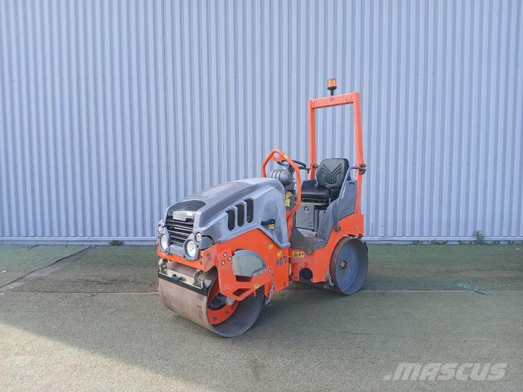 Hamm HD8 VV, Vält Twin drum rollers