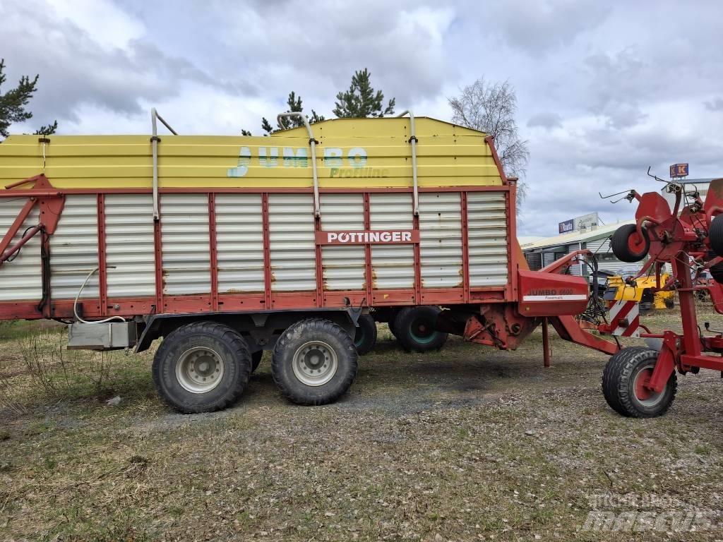 Pöttinger Jumbo 6600 Self-loading trailers