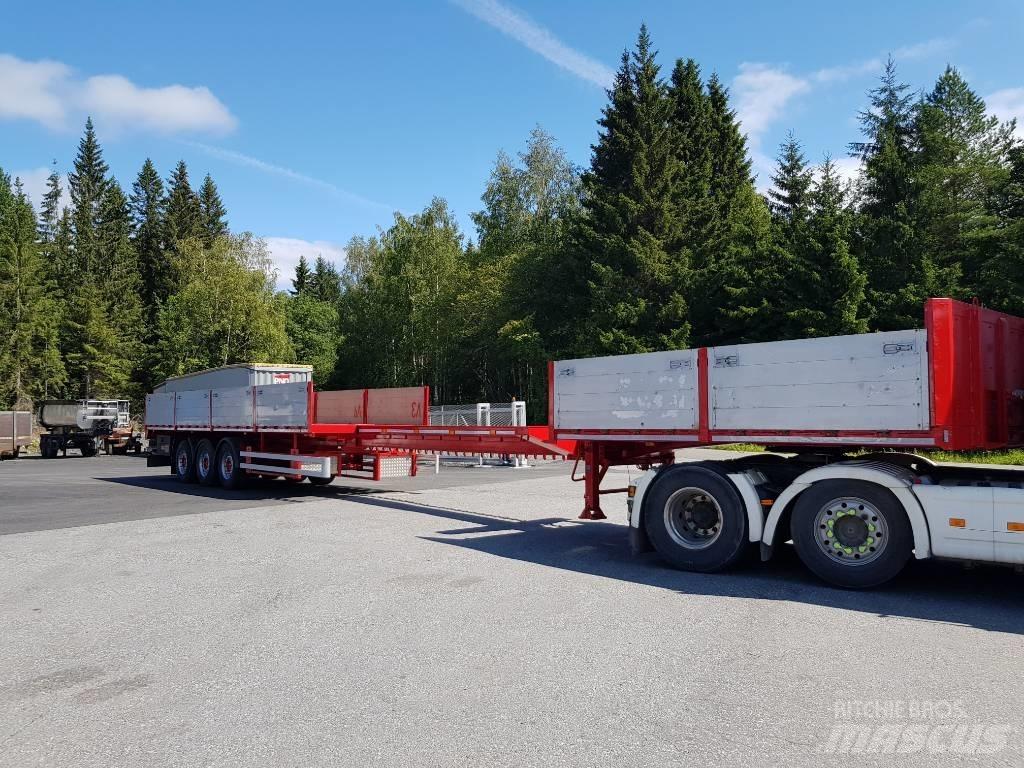 Möslein ST3 Flatbed/Dropside semi-trailers