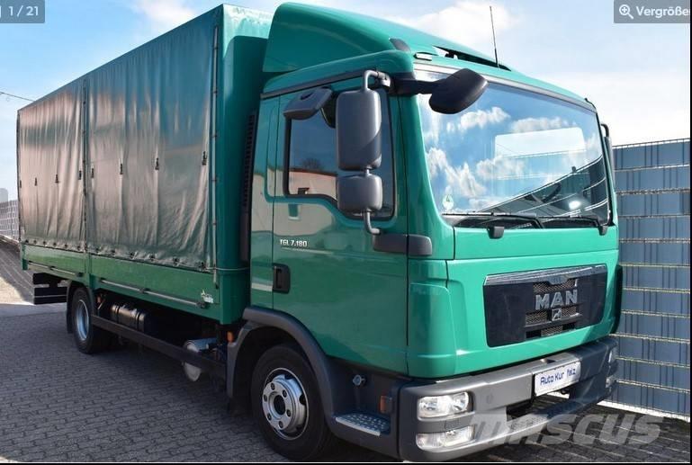 MAN TGL 7.180 Box trucks