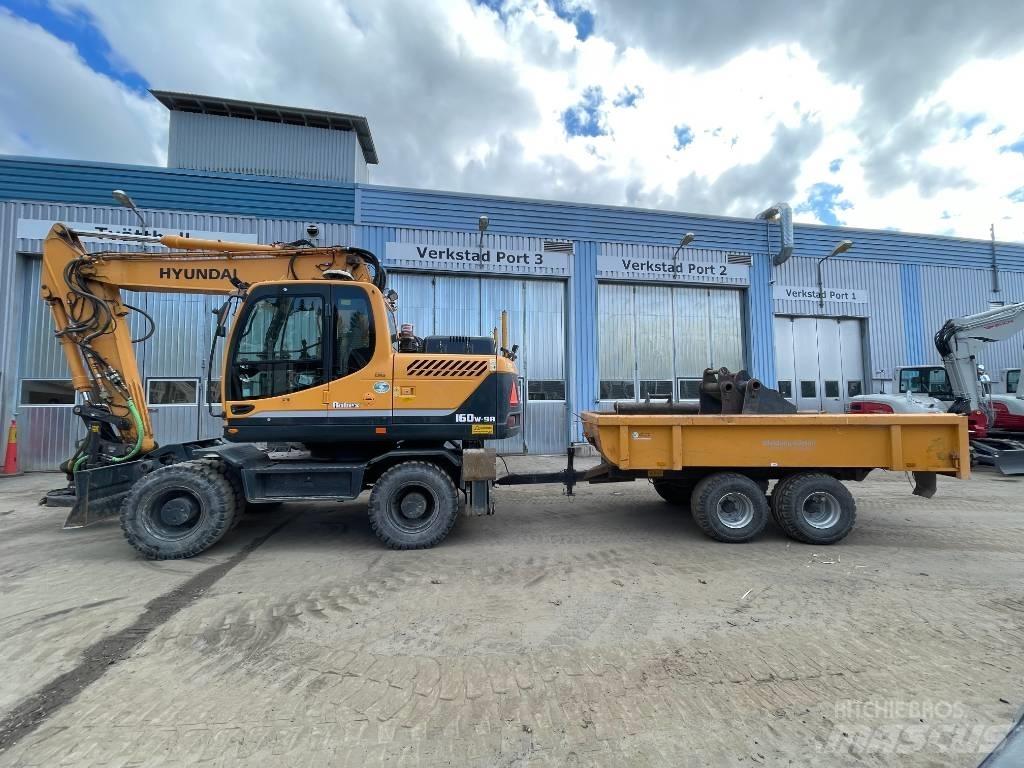 Hyundai 160W-9A Wheeled excavators